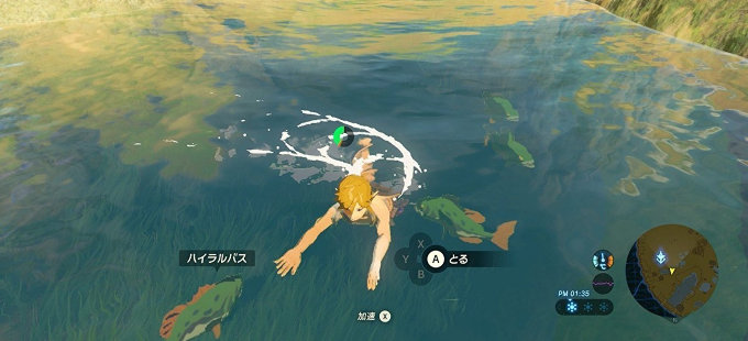 The Legend of Zelda: Breath of the Wild: ¡Puedes pescar solo silbando!