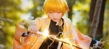 Kimetsu no Yaiba: Zenitsu consigue un 'electrizante' cosplay