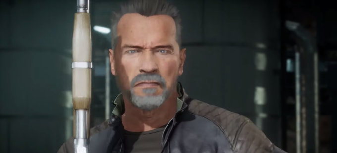 Así se ve Arnold Schwarzenegger como Terminator en Mortal Kombat 11