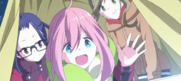 Yuru Camp: Recreando el opening con un...¡torbellino!