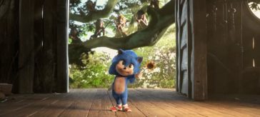 Baby Sonic deslumbra en la película de Sonic the Hedgehog