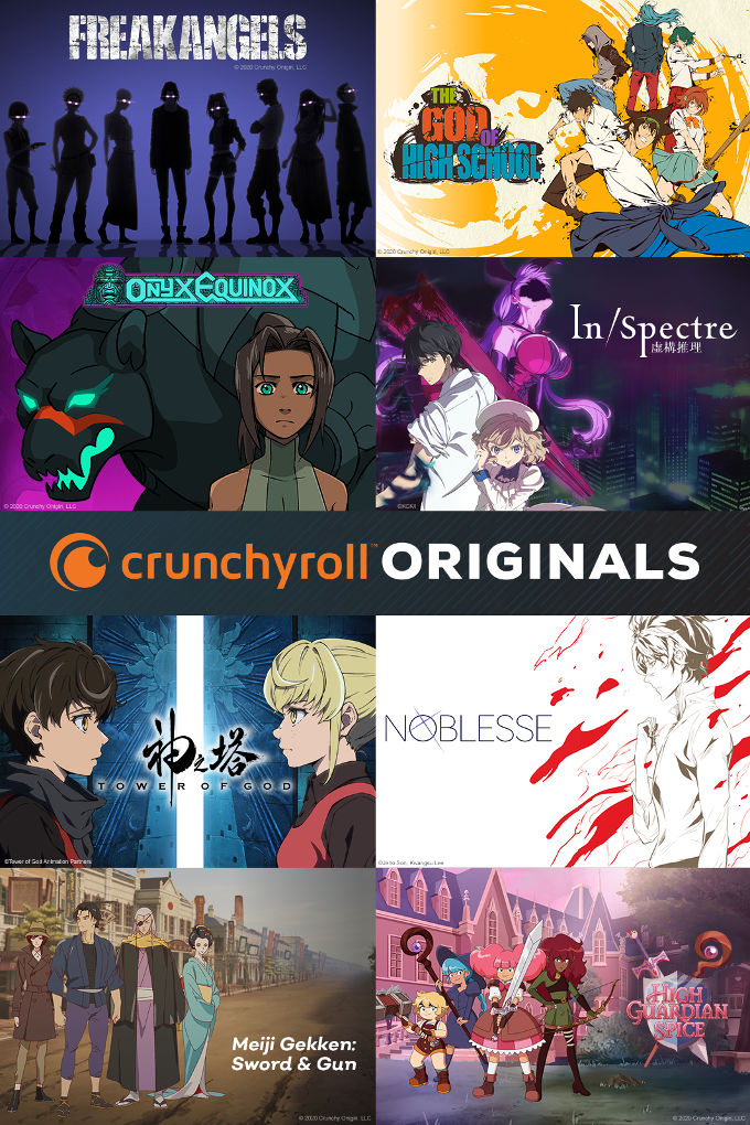 Crunchyroll Originals, anime originales que debutarán en 2020