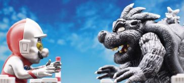 MA-NULTRA vs KOOBALA: Super Mario Bros., Ultraman y Godzilla unidos en una figura