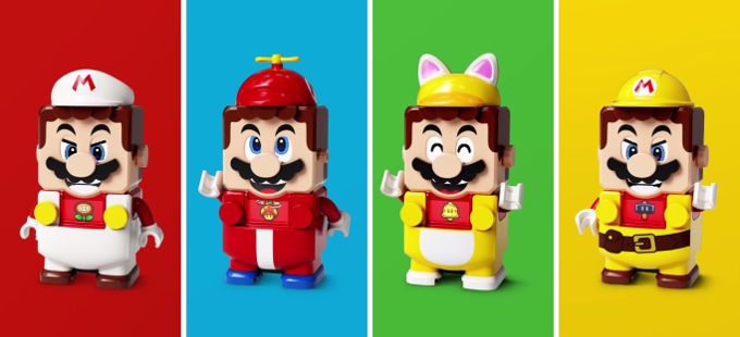 LEGO Super Mario tendrá varios trajes con power-ups