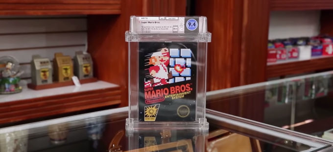 Copia sellada de Super Mario Bros. rompe récord de venta