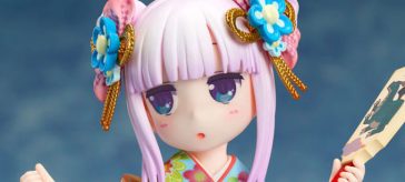 Kobayashi-san Chi no Maid Dragon: Kanna-chan en kimono consigue una linda figura