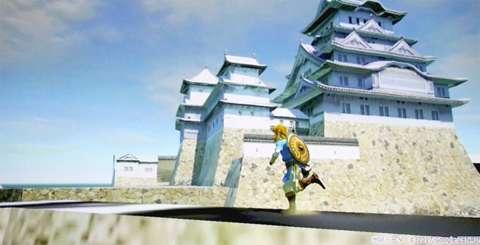 The Legend of Zelda: Breath of the Wild llegó a tener un castillo japonés