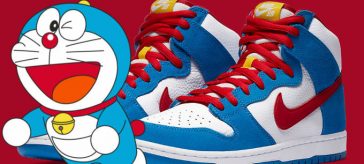 Doraemon consigue tenis de Nike en septiembre