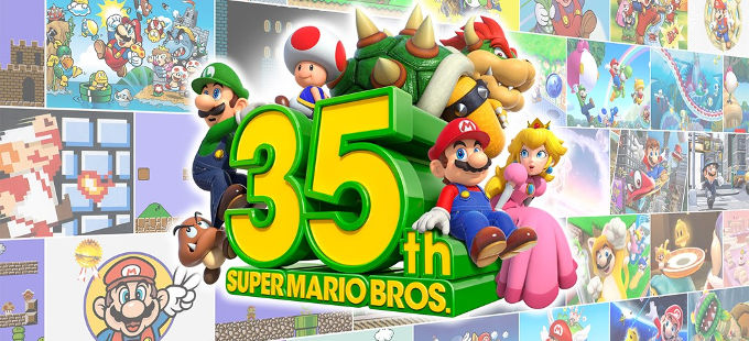 Super Mario Bros. celebrado por otros juegos de Nintendo