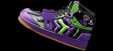 Evangelion: ¿Te gustan estos tenis de la EVA Unit-01?