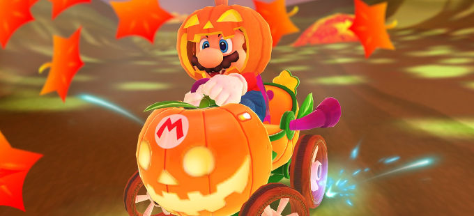 Mario Kart Tour: Conoce los nuevos personaje y vehículos del Halloween Tour