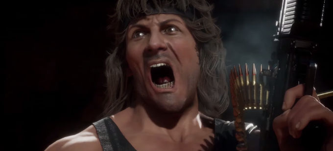 Mortal Kombat 11: No estás cazando a Rambo... ¡él te caza a ti!