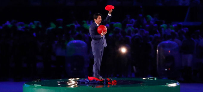 Shinzo Abe, reveló que al inicio no quería ser el pĺomero de Super Mario Bros. en los Juegos Olímpicos de Río de Janeiro 2016.