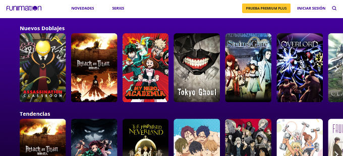 Funimation ya funciona en México vía web