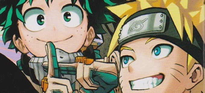 Boku no Hero Academia: Horikoshi dibuja a Naruto a su estilo