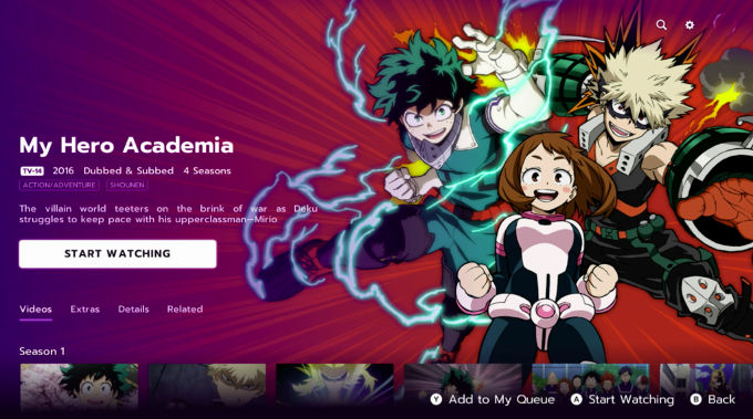 Funimation para Nintendo Switch sí llegará a México