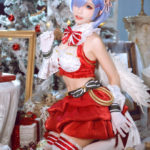Re:Zero kara Hajimeru Isekai Seikatsu - Rem (Liuyiaha) Cosplay Navidad