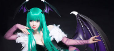 Darkstalkers: Morrigan Aensland a través de un seductor cosplay