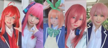 Go-Toubun no Hanayome: Celebrando a las quintillizas con cosplay