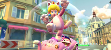 Mario Kart Tour: Conoce los nuevos personajes y planeador del Cat Tour
