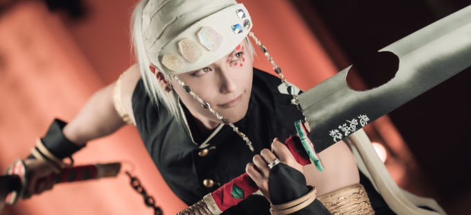Kimetsu no Yaiba: Tengen Uzui, el Pilar del Sonido, en un intrépido cosplay