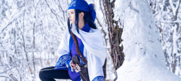 Golden Kamuy: Asirpa encarnada en un bello cosplay invernal
