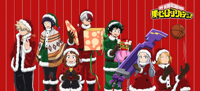 Boku no Hero Academia: Horikoshi desea Feliz Navidad con nuevo arte