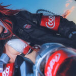 Coca-Cola Girl: Un refrescante cosplay estilo anime