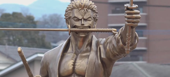 One Piece: Roronoa Zoro ya tiene su estatua en Japón