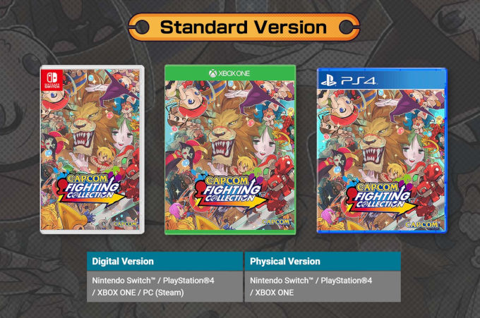 Capcom Fighting Collection para Nintendo Switch anunciado