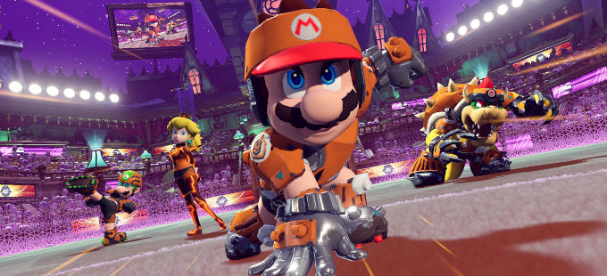 Mario Strikers: Battle League muestra opciones y jugabilidad