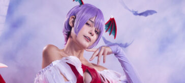 Darkstalkers: Lilith vía un atrevido y pícaro cosplay