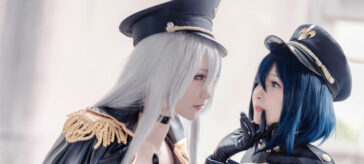 Sono Bisque Doll wa Koi wo Suru: Black Lobelia y Black Lily en un doble cosplay