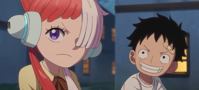 One Piece FILM: RED consigue tráiler con Luffy y Uta de niños