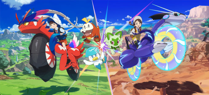 Pokémon Scarlet & Violet con nuevos personajes y pokémon en acción