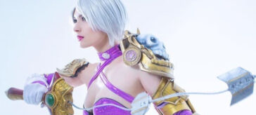 Soulcalibur: Ivy Valentine en un cosplay que prevalece en el tiempo