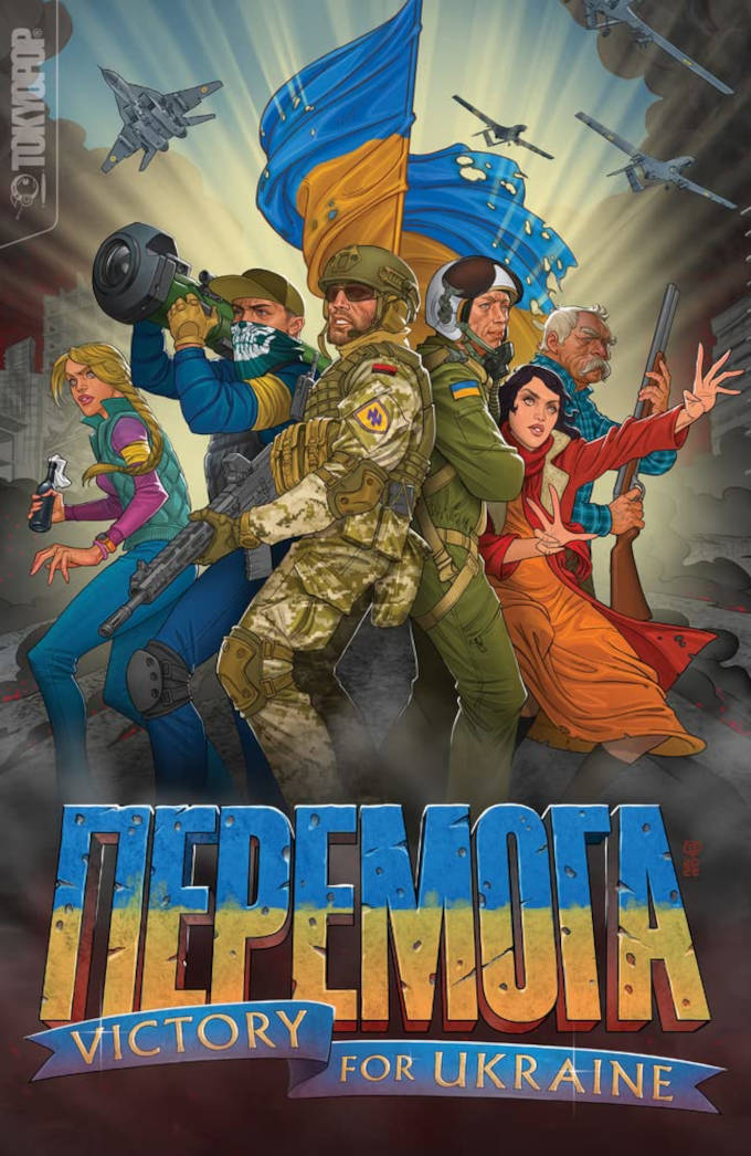 La novela gráfica Victory for Ukraine será publicada por editorial de manga