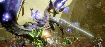 Monster Hunter Rise: Sunbreak recibirá a Violet Mizutsune y Risen Chameleos