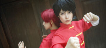 Ranma ½: Ranma Saotome en un cosplay doble desde China