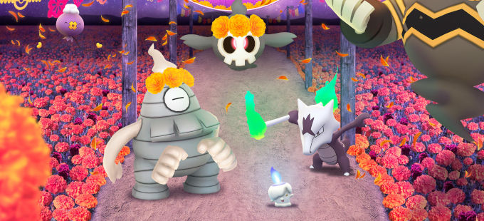 Duskull, Dusclops y Dusknoir con Corona de Cempasúchil llegarán a Pokémon GO