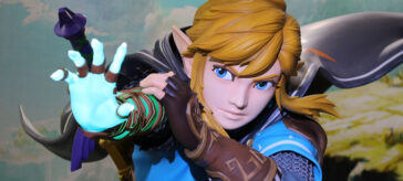 La estatua de Link de TLOZ: Tears of the Kingdom en video