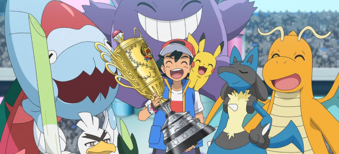 Ash Ketchum se convierte en Campeón Mundial Pokémon después de 25 años