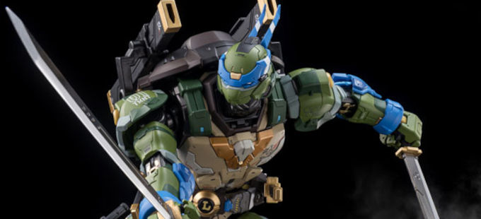 Tortugas Ninja: La figura de Leonardo ‘Gundam’ saldrá en 2023