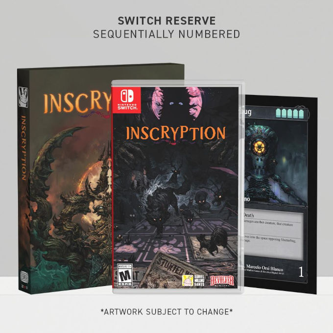 Inscryption para Nintendo Switch tendrá edición física