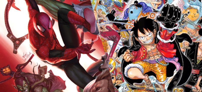 Artista de Spider-Man dibuja One Piece al estilo Marvel