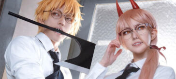 Chainsaw Man: Denji y Power en un cosplay 'intelectual' de una sola neurona