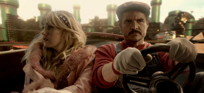 Así sería Mario Kart como The Last of Us de HBO con Pedro Pascal