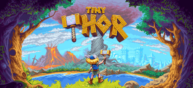 Tiny Thor, la infancia del Dios del Trueno adornada con arte en píxel