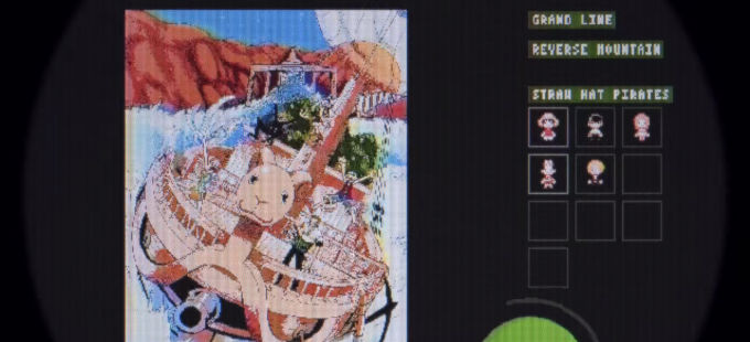 One Piece tiene un resumen de +1 minuto como un videojuego retro de 8-bit
