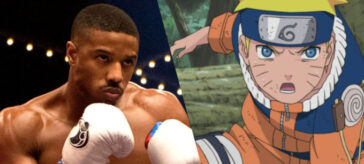 Michael B Jordan recibe regalo de estudio de Naruto